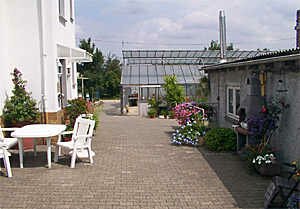 Rückfront der Gärtnerei